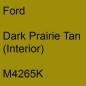 Preview: Ford, Dark Prairie Tan (Interior), M4265K.
